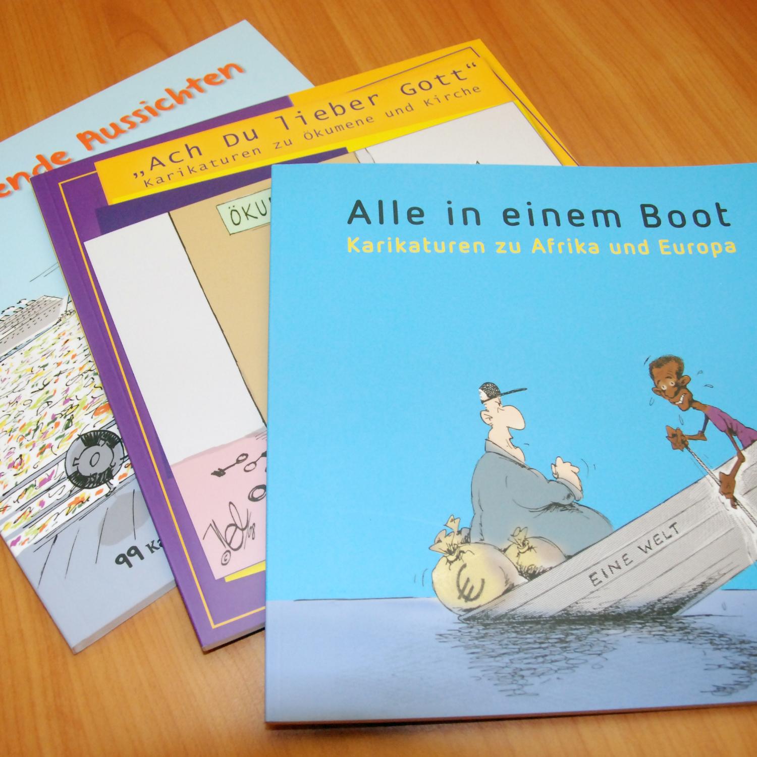 Karikaturenbücher